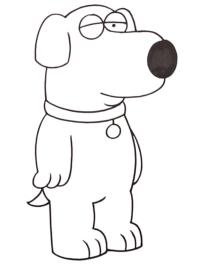 Hond Brian Griffin (Family Guy)